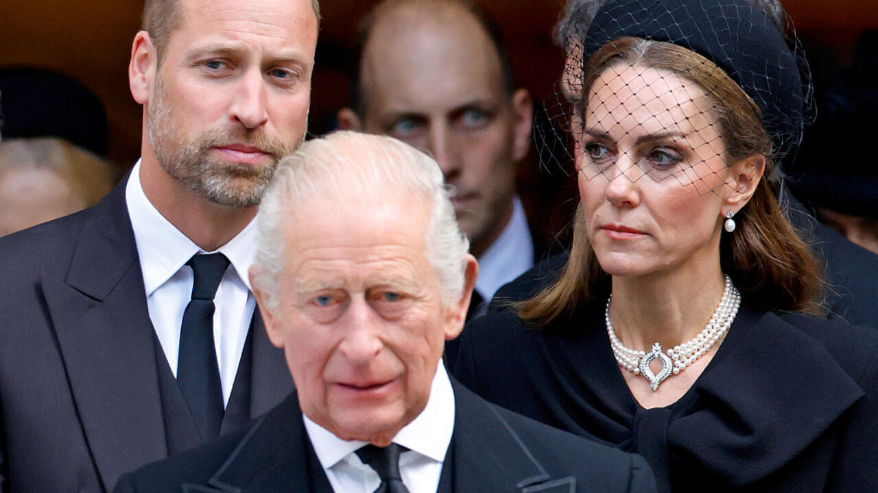 The Funeral Of The Duchess Of Kent