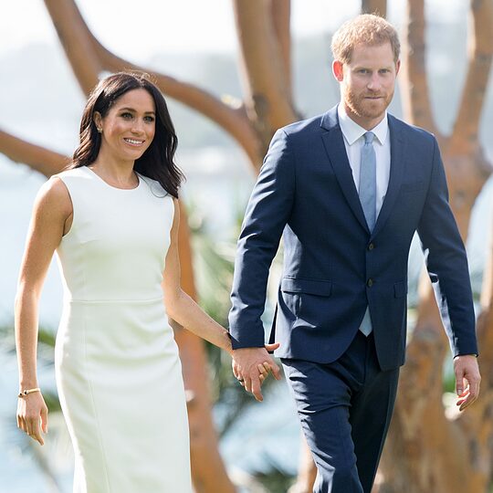 Meghan and Harry stepped back as working members of the royal family in 2020