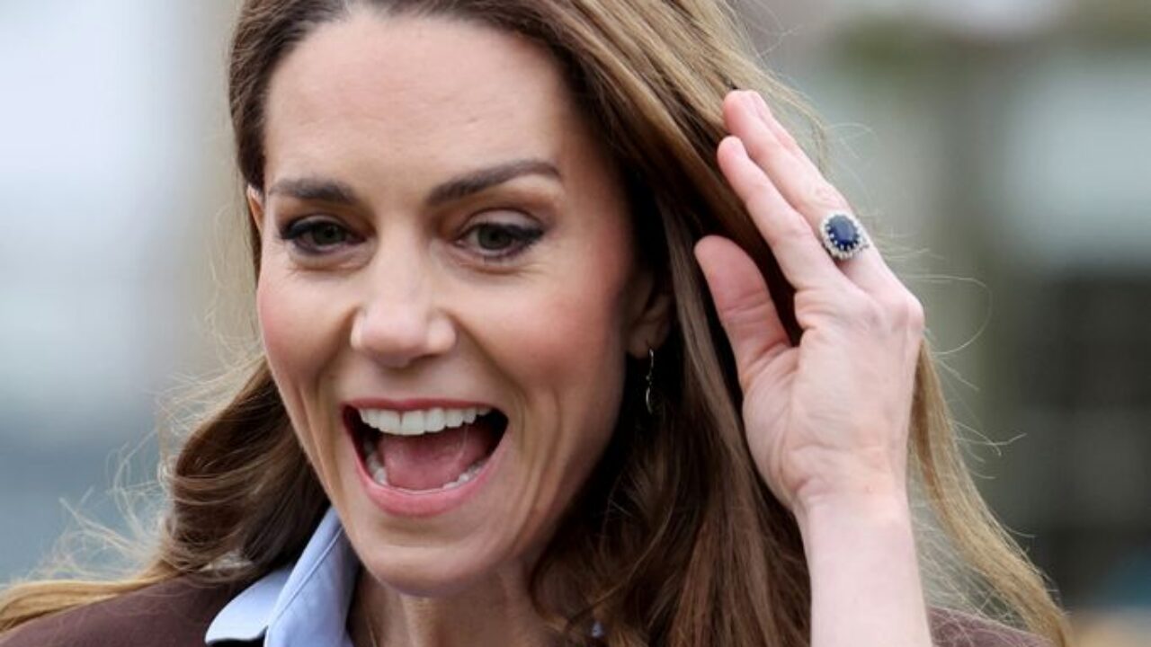 Kate Middleton, the Princess Of Wales visits Castle Hill Academy in New Addington, Croydon to mark Children's Mental Health Week 2026 as a Patron of Place2Be, a UK children's mental health charity on February 12, 2026 in Croydon, England. (Photo by Richard Pohle-WPA Pool/Getty Images)