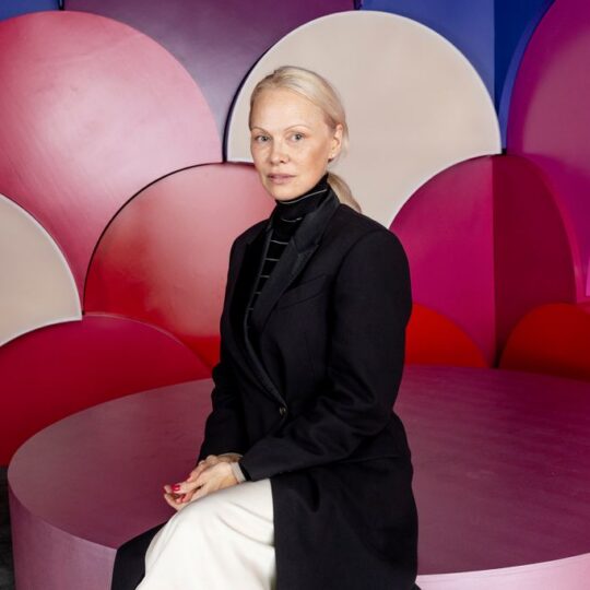 Pamela Anderson poses for a portrait at the 27th SCAD Savannah Film Festival on November 02, 2024 in Savannah, Georgia. (Photo by Emma McIntyre/Getty Images)