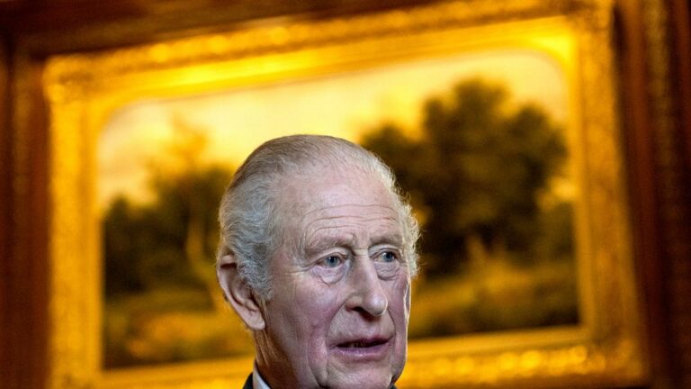 King Charles at Palace of Holyroodhouse