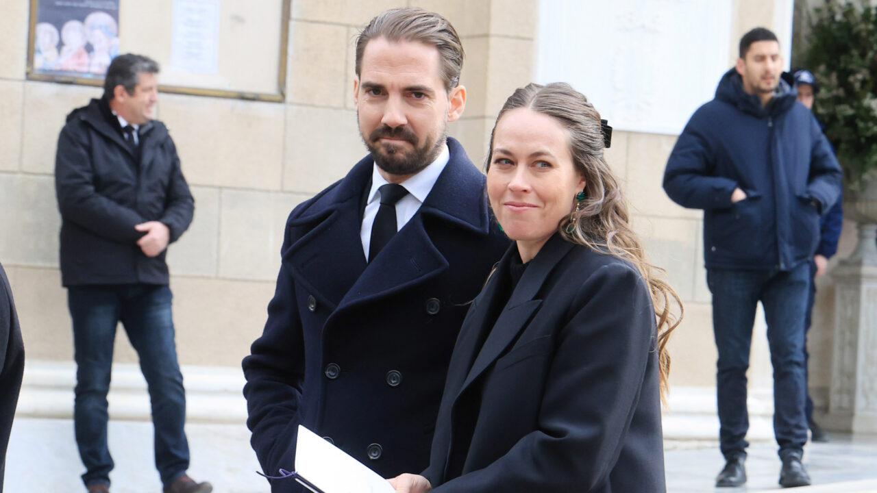 Φίλιππος Ντε Γκρες και Νίνα Φλορ NDPPHOTO NIKOS ZOTOS