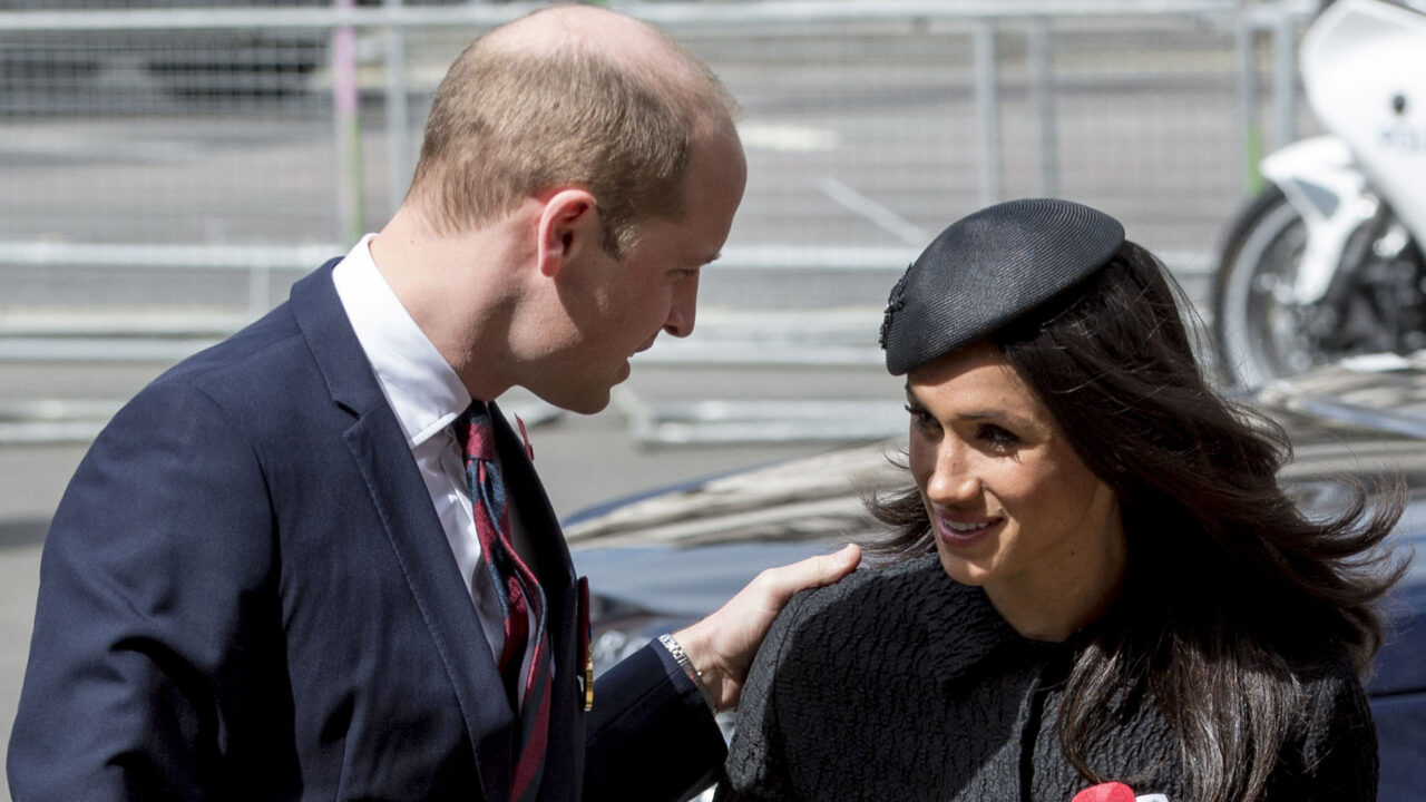 Prince Harry And Meghan Markle Attend Anzac Day Services