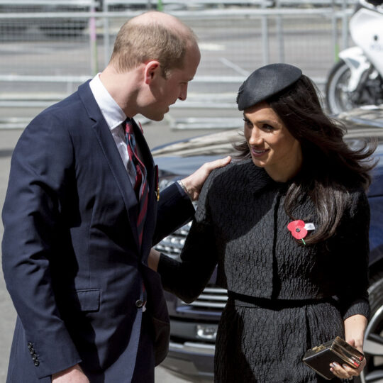 Prince Harry And Meghan Markle Attend Anzac Day Services