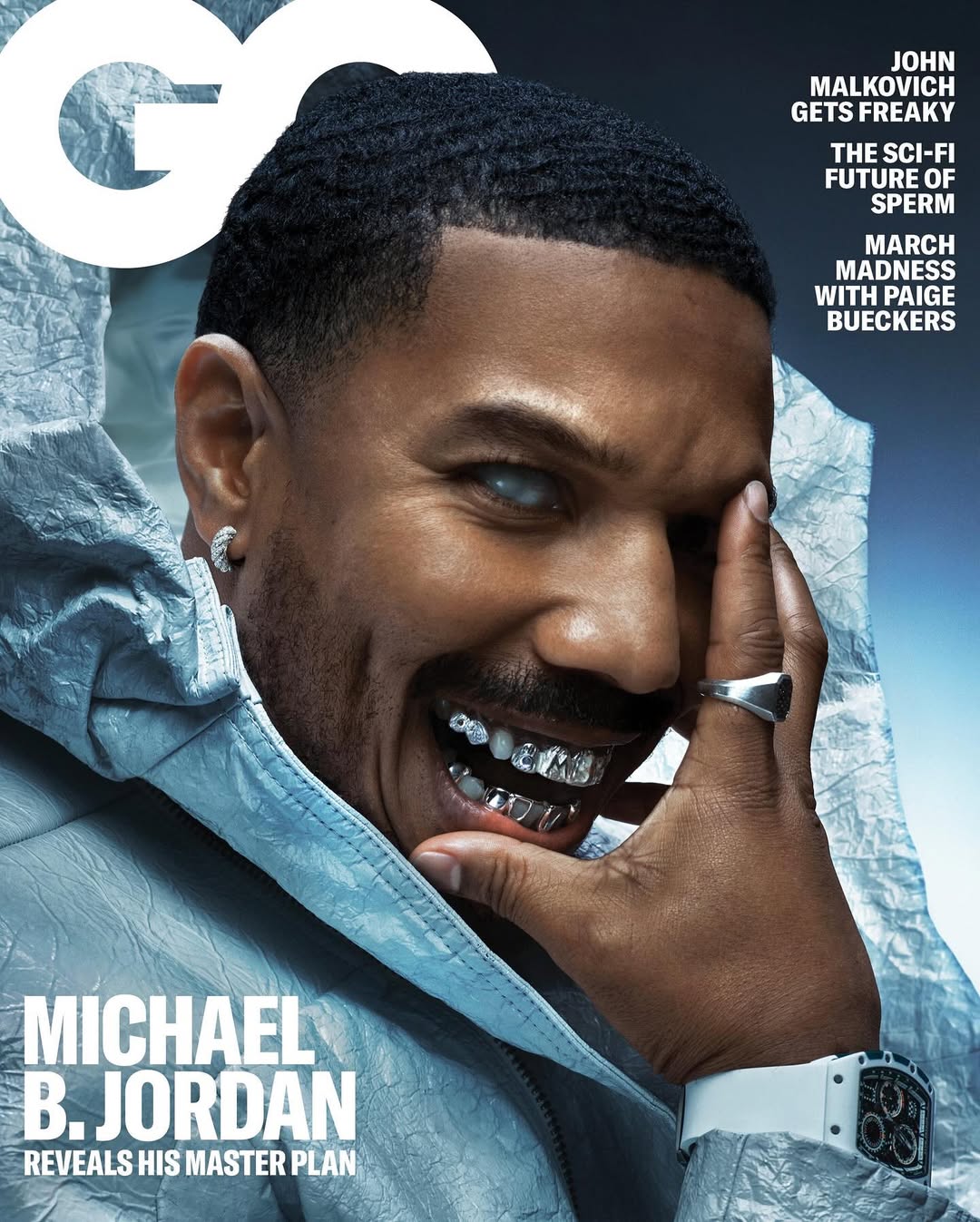 Εξώφυλλο στο περιοδικό GQ