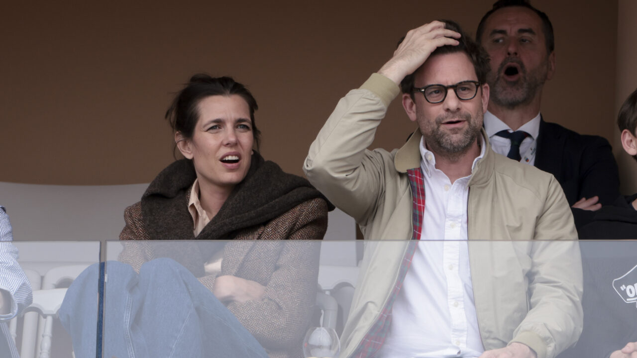 Charlotte Casiraghi and partner Nicolas Mathieu attend the vict