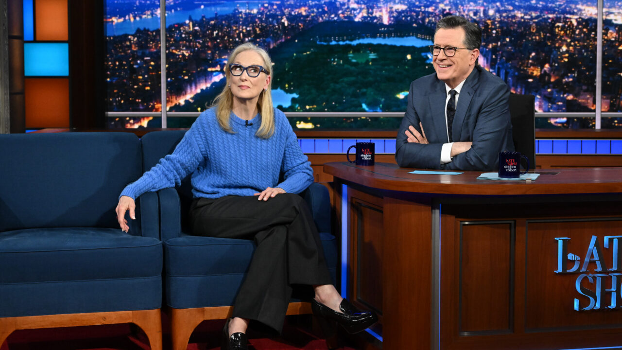 Η Μέριλ Στρίπ και ο Στίβεν Κολμπέρ