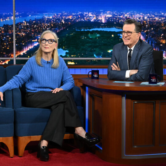 Η Μέριλ Στρίπ και ο Στίβεν Κολμπέρ