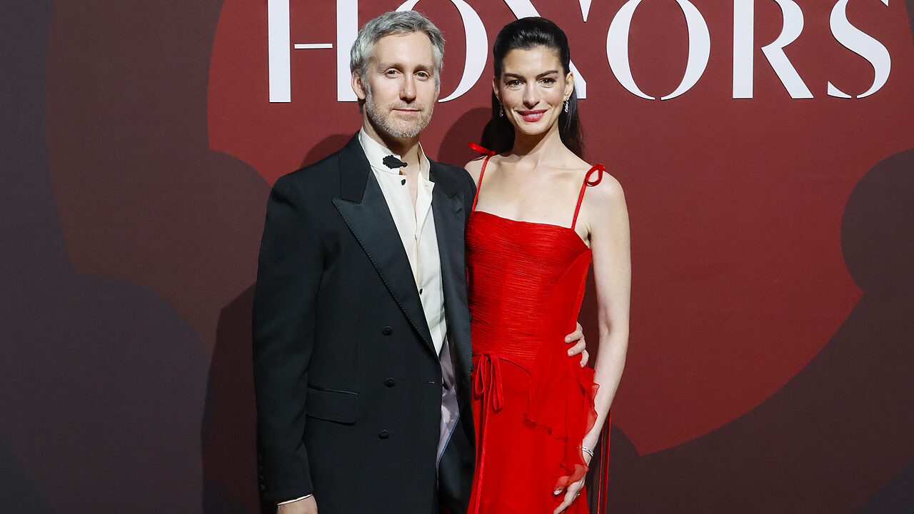 Adam Shulman and Anne Hathaway